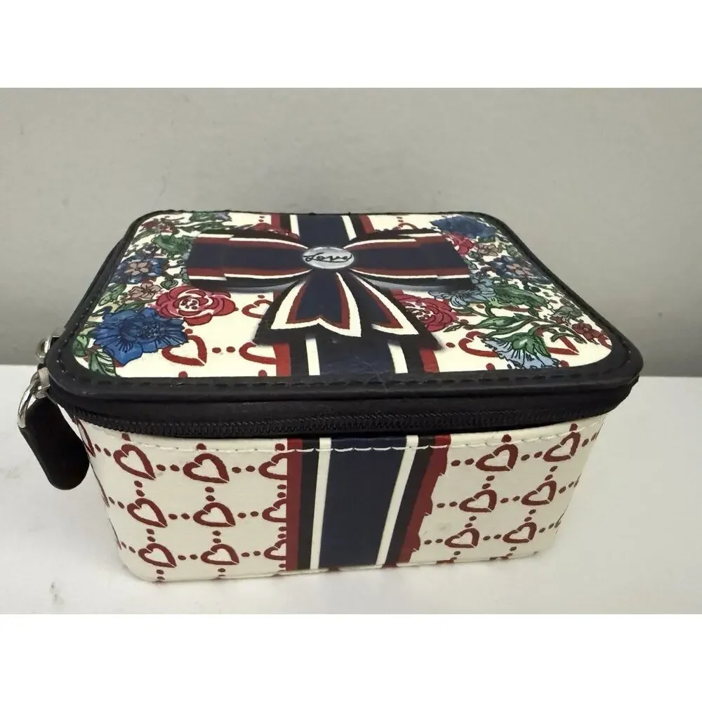 Brighton SOFT CASE TRAVEL JEWELRY BOX ZIPPER BE YOUR KIND OF BEAUTIFUL! LOVE